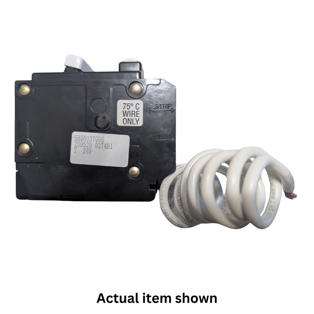 ⚡ Preowned EATON GFTCB250 50A 2-Pole GFCI Circuit Breaker 120/240V